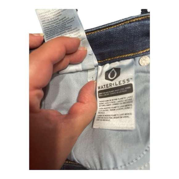 Levi's 711 Skinny Denim Blue Jeans Womens Size 31 - Picture 12 of 14